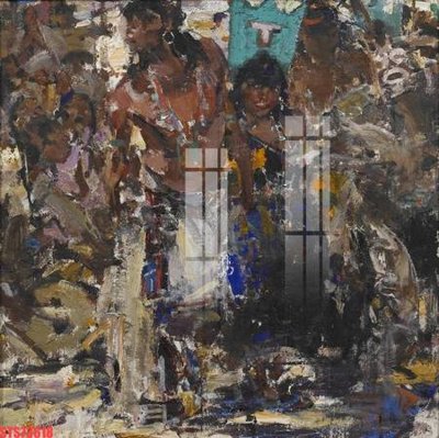 File tranh Tranh sơn dầu phương tây tổng hợp STS73618 (file gốc) chuẩn màu in