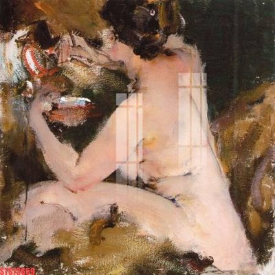 File PSD Tranh sơn dầu phương tây tổng hợp STS73659 (bản gốc) cho nhà in