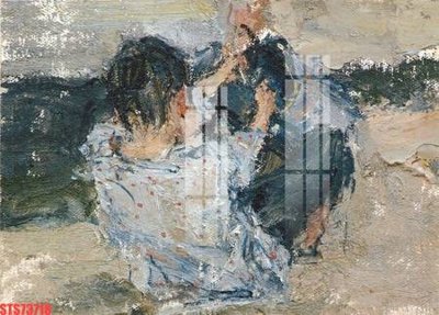 Ảnh gốc file in lụa Tranh sơn dầu phương tây tổng hợp STS73718 chi tiết