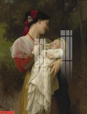 Download file gốc Tranh sơn dầu phương tây tổng hợp STS73855 (in mica) 3D