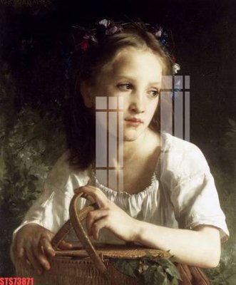 File tranh Tranh sơn dầu phương tây tổng hợp STS73871 (gốc) chủ đề trẻ em