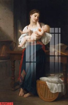 File ảnh Tranh sơn dầu phương tây tổng hợp STS73885 (gốc) in standee