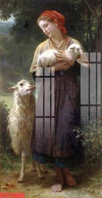 Chi tiết file tranh tráng gương Tranh sơn dầu phương tây tổng hợp STS73893 (ảnh gốc)