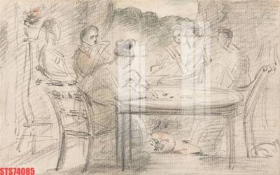 File tranh gốc Tranh sơn dầu phương tây tổng hợp STS74085 (bản quyền) độc đáo