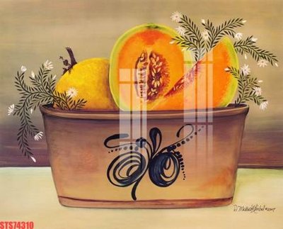 File in trần Tranh sơn dầu phương tây tổng hợp STS74310 (bản gốc) hoa văn