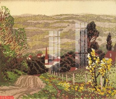 File gốc Tranh sơn dầu phương tây tổng hợp STS74375 (in lụa) hoa văn cổ điển