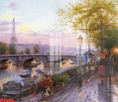 File gốc Tranh sơn dầu phương tây tổng hợp STS74415 (thiết kế) độc quyền