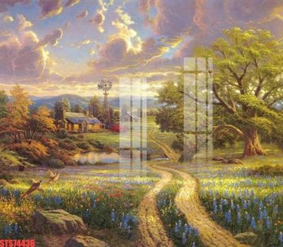 File ảnh Tranh sơn dầu phương tây tổng hợp STS74436 (gốc) in standee