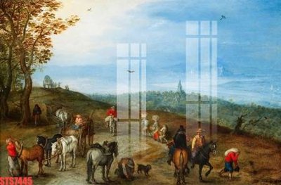 Tệp tin gốc Tranh sơn dầu phương tây tổng hợp STS7445 (dùng cho in ấn) chuyên nghiệp