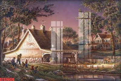 Hình ảnh file gốc in trần nhà Tranh sơn dầu phương tây tổng hợp STS74479