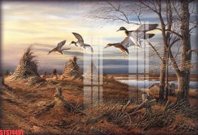 File gốc Tranh sơn dầu phương tây tổng hợp STS74491 (in lụa) tranh phong thủy