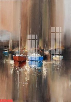 File gốc Tranh sơn dầu phương tây tổng hợp STS74496 (thiết kế) cho in ấn