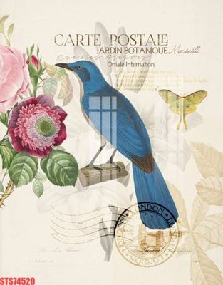 File gốc Tranh sơn dầu phương tây tổng hợp STS74520 (in lụa) hoa văn cổ điển