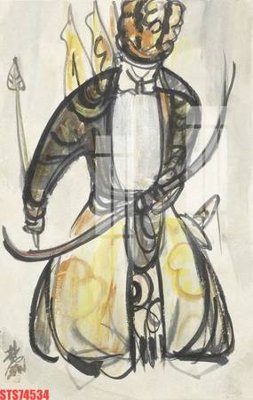 Tải file PSD Tranh sơn dầu phương tây tổng hợp STS74534 (nguyên layer) để in