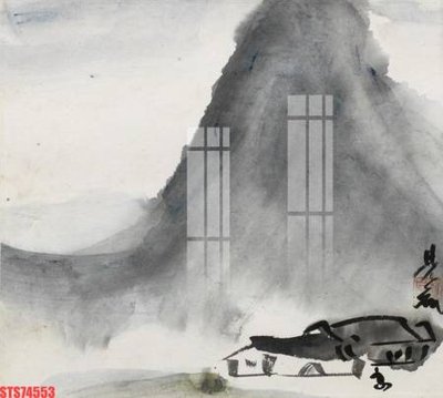 File tranh Tranh sơn dầu phương tây tổng hợp STS74553 (file gốc) chuẩn màu in