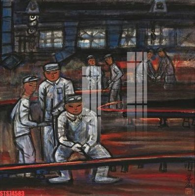 Tải file Tranh sơn dầu phương tây tổng hợp STS74583 (PSD) cho in tranh kính