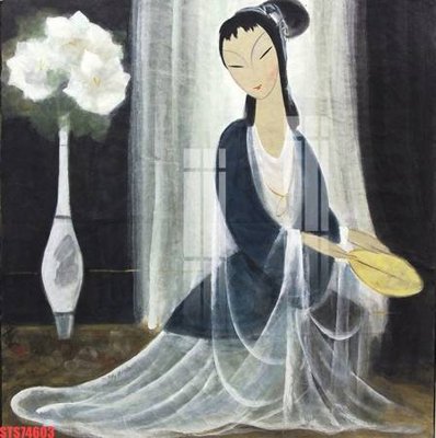 Tải file gốc Tranh sơn dầu phương tây tổng hợp STS74603 (in khổ lớn) không vỡ