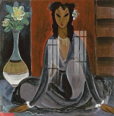 Download file gốc Tranh sơn dầu phương tây tổng hợp STS74610 (in lụa) tranh 3D