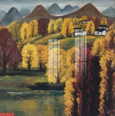 Tải file gốc Tranh sơn dầu phương tây tổng hợp STS74619 (in không vỡ ảnh)