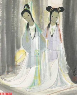 File tranh Tranh sơn dầu phương tây tổng hợp STS74668 (ảnh gốc) in trần nhà