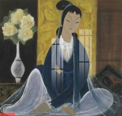 File PSD Tranh sơn dầu phương tây tổng hợp STS74684 (bản gốc) cho nhà in