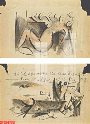 File gốc Tranh sơn dầu phương tây tổng hợp STS74703 (in tráng gương) nghệ thuật