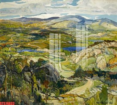 File PSD Tranh sơn dầu phương tây tổng hợp STS74833 (bản gốc) cho nhà in