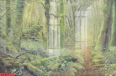 File tranh Tranh sơn dầu phương tây tổng hợp STS74895 (gốc) chủ đề thiên nhiên