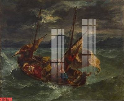 File PSD Tranh sơn dầu phương tây tổng hợp STS749 (bản gốc) đã tách nền