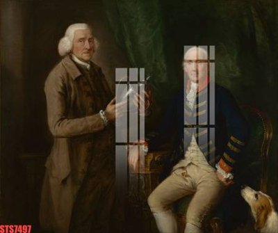 File in trần Tranh sơn dầu phương tây tổng hợp STS7497 (bản gốc) trời sao