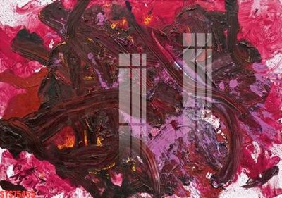 Download file gốc Tranh sơn dầu phương tây tổng hợp STS75455 (in mica) trong suốt