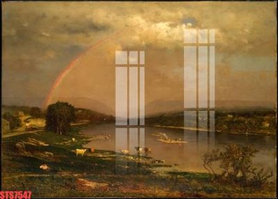 File tranh Tranh sơn dầu phương tây tổng hợp STS7547 (ảnh gốc) in trần xuyên sáng