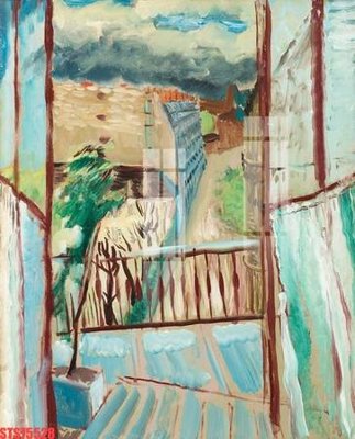 Download file gốc Tranh sơn dầu phương tây tổng hợp STS75528 (in mica) trang trí