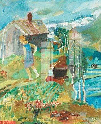 File gốc Tranh sơn dầu phương tây tổng hợp STS75565 (ảnh rõ nét) để in