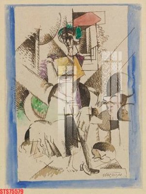 Tải file Tranh sơn dầu phương tây tổng hợp STS75579 (gốc) chủ đề phong thủy