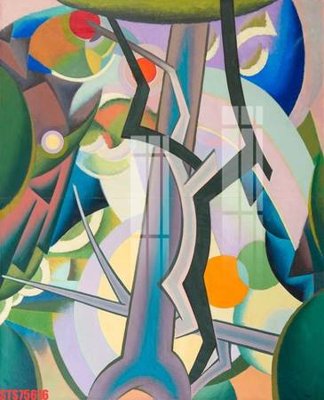 File in trần Tranh sơn dầu phương tây tổng hợp STS75616 (bản gốc) phong cảnh