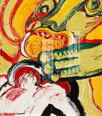 File in ấn chuyên nghiệp Tranh sơn dầu phương tây tổng hợp STS75682 (file gốc)