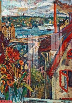 File tranh gốc Tranh sơn dầu phương tây tổng hợp STS75779 (sắc nét từng chi tiết)