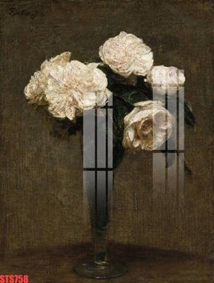 File tranh gốc PSD Tranh sơn dầu phương tây tổng hợp STS758 còn nguyên layer