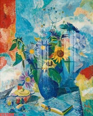 File in ấn Tranh sơn dầu phương tây tổng hợp STS75819 (bản gốc) sắc nét