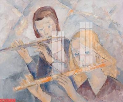 File gốc Tranh sơn dầu phương tây tổng hợp STS75859 (in 3D) cho trang trí