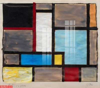 File ảnh Tranh sơn dầu phương tây tổng hợp STS75895 (gốc) in standee