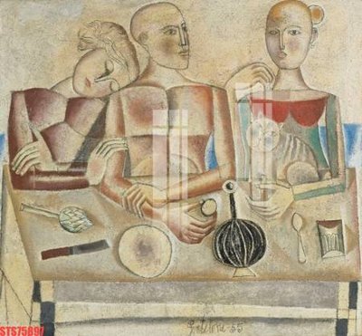 Tải file Tranh sơn dầu phương tây tổng hợp STS75897 (gốc) làm file thiết kế