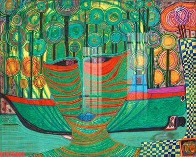 File gốc Tranh sơn dầu phương tây tổng hợp STS75903 (chủ đề hiện đại) trang trí