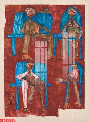 File ảnh Tranh sơn dầu phương tây tổng hợp STS75905 (gốc) in biển hiệu