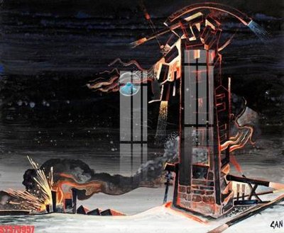 Tải file gốc Tranh sơn dầu phương tây tổng hợp STS75957 (in không vỡ ảnh)