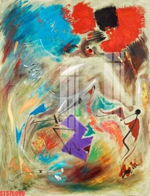 File in ấn Tranh sơn dầu phương tây tổng hợp STS75990 (bản gốc) cao cấp