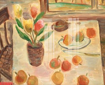 File tranh Tranh sơn dầu phương tây tổng hợp STS76021 (gốc) chủ đề động vật