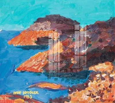 File gốc Tranh sơn dầu phương tây tổng hợp STS76061 (in lụa) tranh thuận buồm