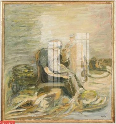 File in mica Tranh sơn dầu phương tây tổng hợp STS76129 (bản gốc) sắc sảo